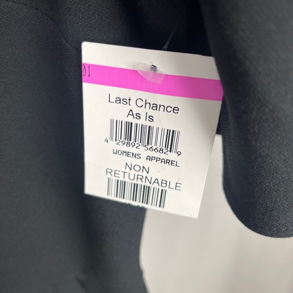 Chelsea28 Puff Sleeve Black Jumpsuit size medium NWT - Picture 6 of 9